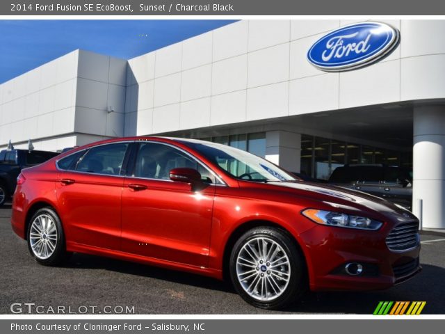 2014 Ford Fusion SE EcoBoost in Sunset