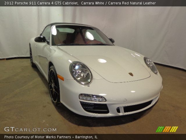 2012 Porsche 911 Carrera 4 GTS Cabriolet in Carrara White