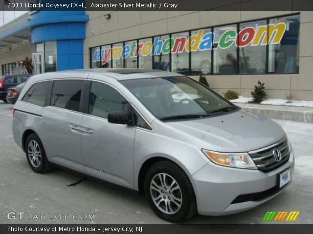 2011 Honda Odyssey EX-L in Alabaster Silver Metallic