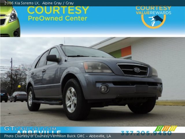 2006 Kia Sorento LX in Alpine Gray