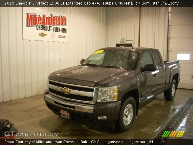 2010 Chevrolet Silverado 1500 LT Extended Cab 4x4 in Taupe Gray Metallic