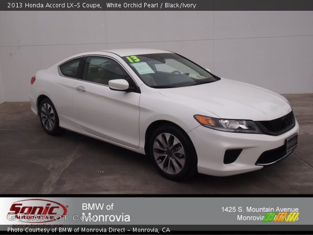 2013 Honda Accord LX-S Coupe in White Orchid Pearl