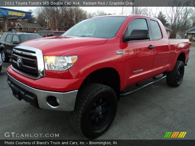 2011 Toyota Tundra SR5 Double Cab 4x4 in Radiant Red