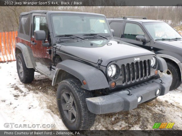 2012 Jeep Wrangler Sport S 4x4 in Black