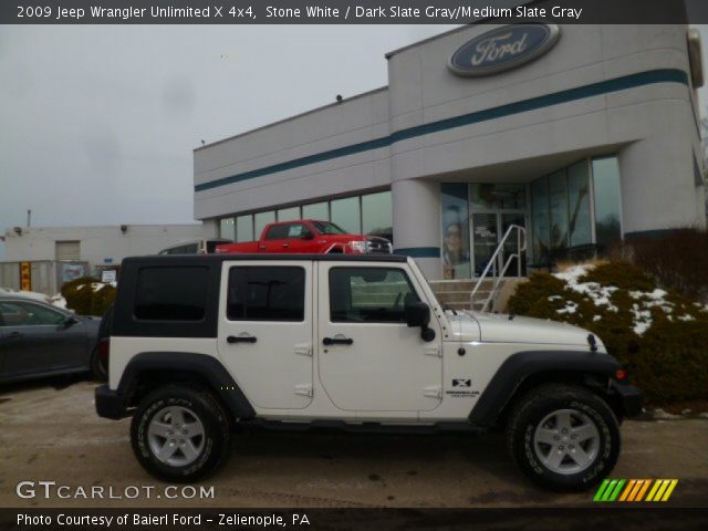 2009 Jeep Wrangler Unlimited X 4x4 in Stone White