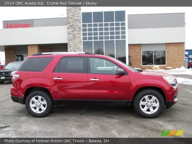 2014 GMC Acadia SLE in Crystal Red Tintcoat