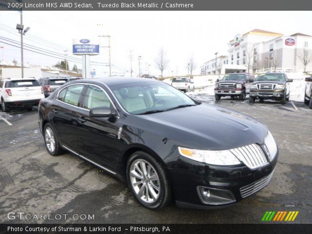 2009 Lincoln MKS AWD Sedan in Tuxedo Black Metallic