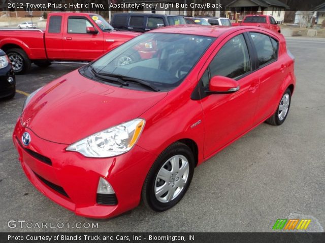 2012 Toyota Prius c Hybrid Two in Absolutely Red