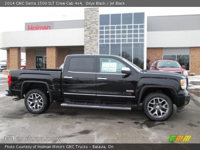 2014 GMC Sierra 1500 SLT Crew Cab 4x4 in Onyx Black