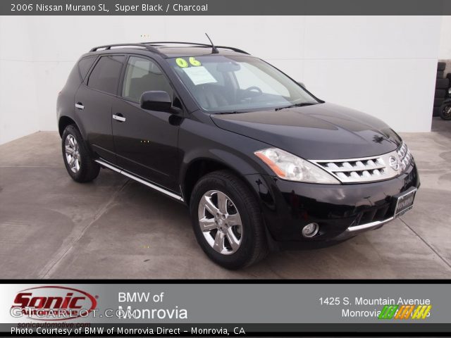 2006 Nissan Murano SL in Super Black