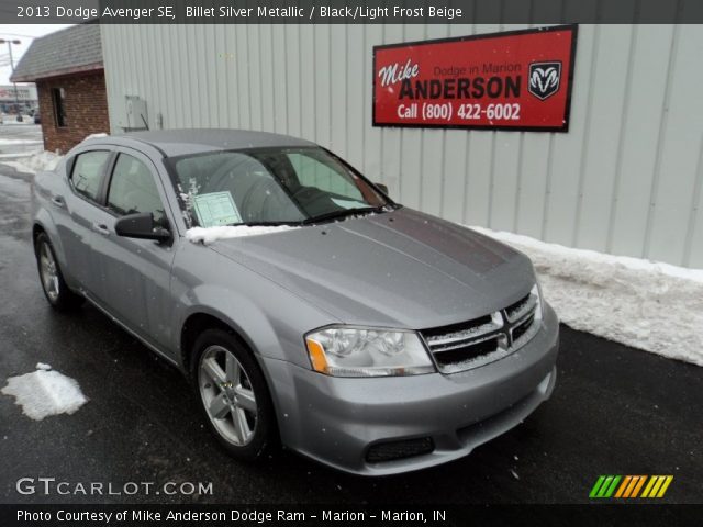 2013 Dodge Avenger SE in Billet Silver Metallic