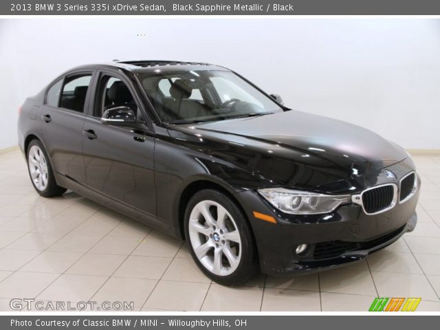 2013 BMW 3 Series 335i xDrive Sedan in Black Sapphire Metallic