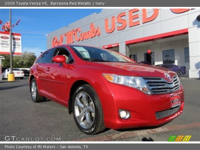 2009 Toyota Venza V6 in Barcelona Red Metallic