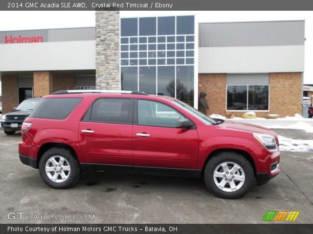 2014 GMC Acadia SLE AWD in Crystal Red Tintcoat