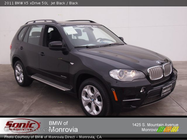 2011 BMW X5 xDrive 50i in Jet Black