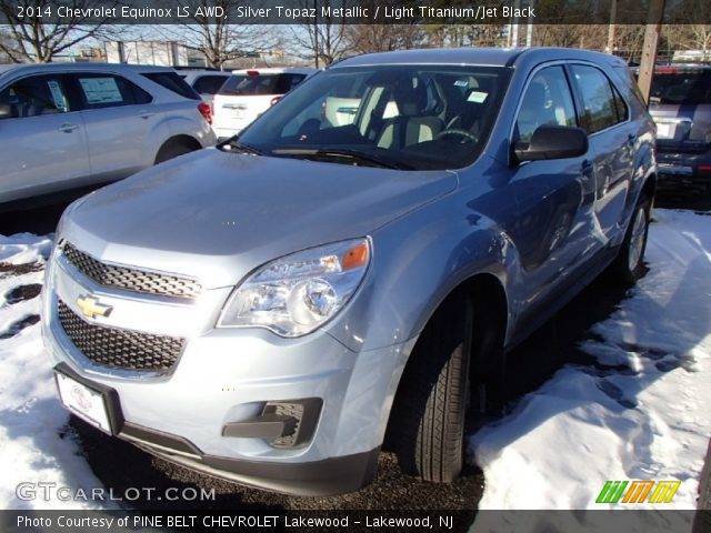 2014 Chevrolet Equinox LS AWD in Silver Topaz Metallic