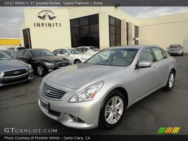 2012 Infiniti G 37 Journey Sedan in Liquid Platinum