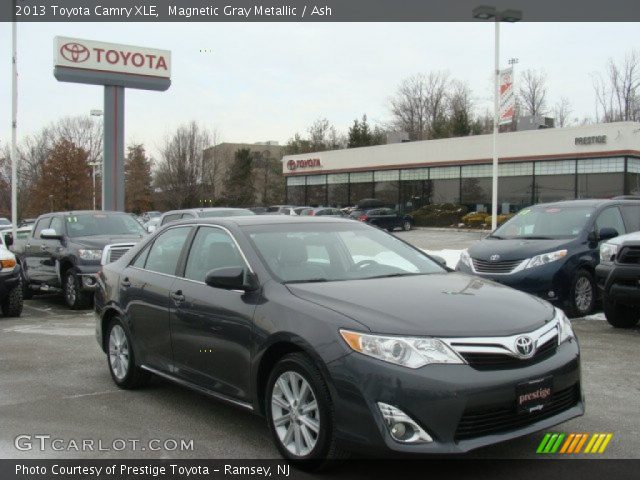 2013 Toyota Camry XLE in Magnetic Gray Metallic