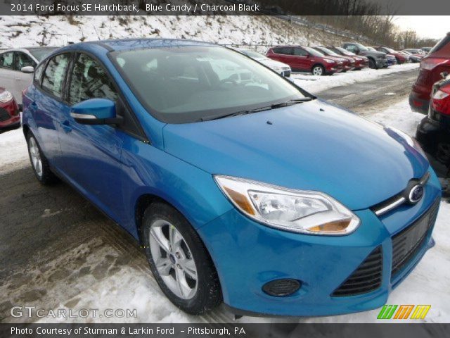 2014 Ford Focus SE Hatchback in Blue Candy