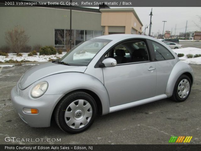 2003 Volkswagen New Beetle GL Coupe in Reflex Silver Metallic