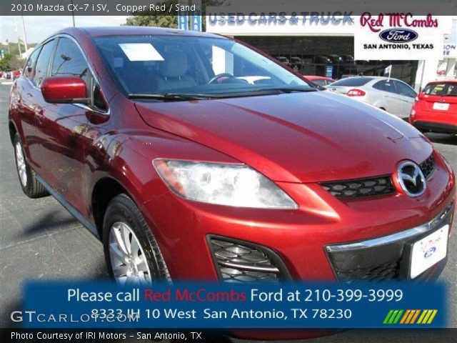 2010 Mazda CX-7 i SV in Copper Red
