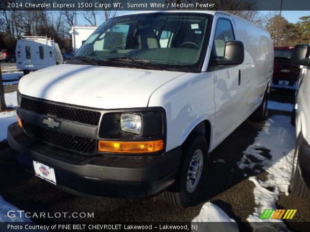 2014 Chevrolet Express 1500 Cargo WT in Summit White