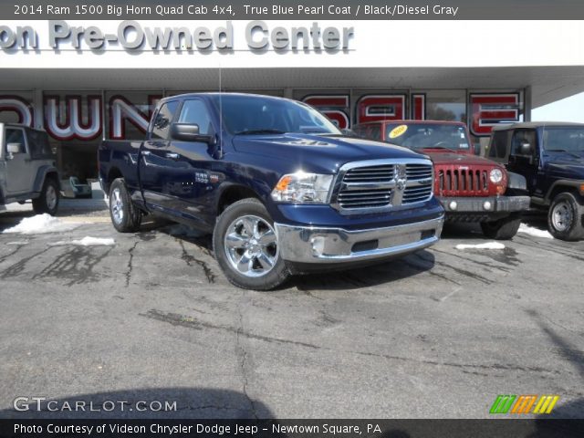 2014 Ram 1500 Big Horn Quad Cab 4x4 in True Blue Pearl Coat