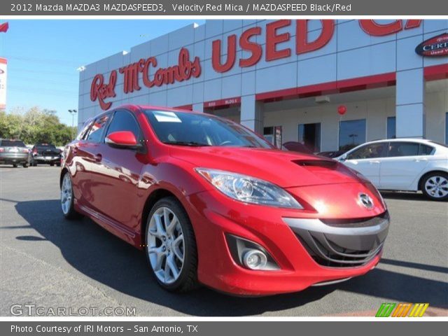 2012 Mazda MAZDA3 MAZDASPEED3 in Velocity Red Mica