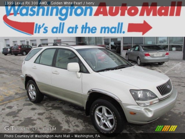 1999 Lexus RX 300 AWD in Golden White Pearl