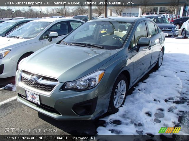 2014 Subaru Impreza 2.0i Premium 4 Door in Jasmine Green Metallic