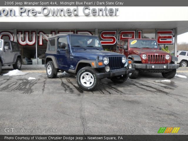 2006 Jeep Wrangler Sport 4x4 in Midnight Blue Pearl