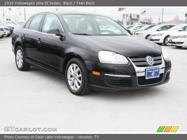 2010 Volkswagen Jetta SE Sedan in Black