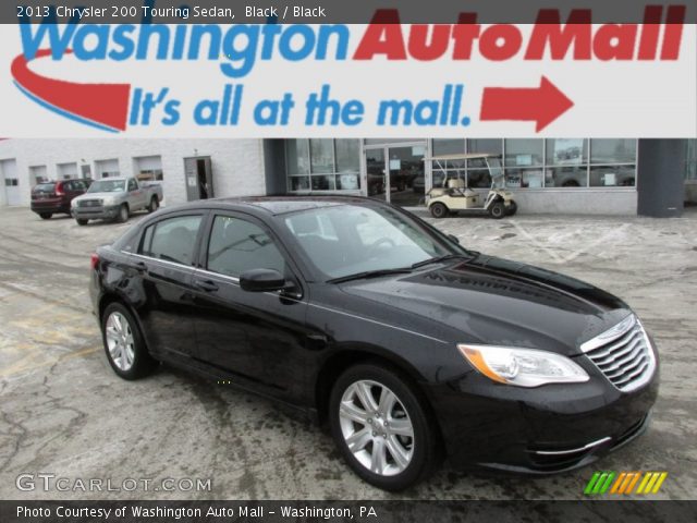 2013 Chrysler 200 Touring Sedan in Black