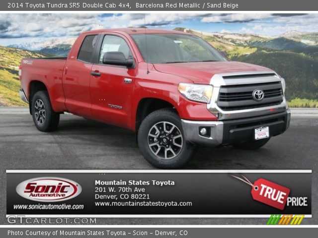 barcelona red toyota tundra #7 barcelona red toyota tundra #7