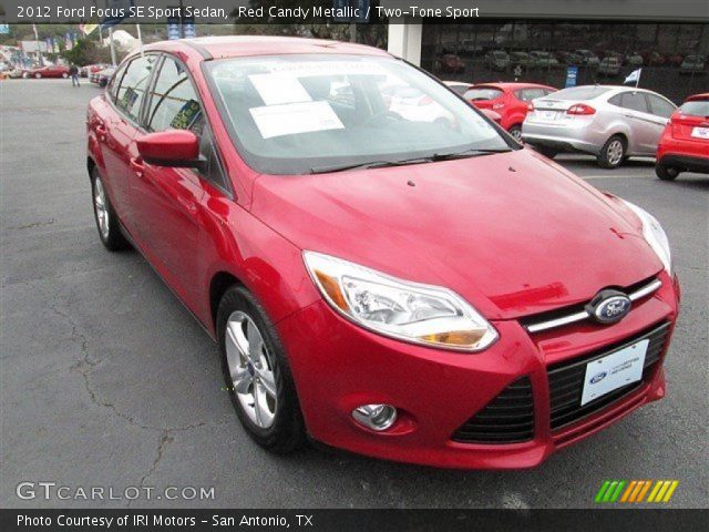 2012 Ford Focus SE Sport Sedan in Red Candy Metallic