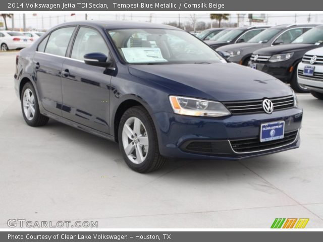 2014 Volkswagen Jetta TDI Sedan in Tempest Blue Metallic