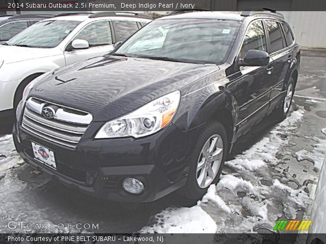 2014 Subaru Outback 2.5i Premium in Deep Indigo Pearl