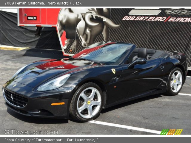 2009 Ferrari California  in Nero (Black)