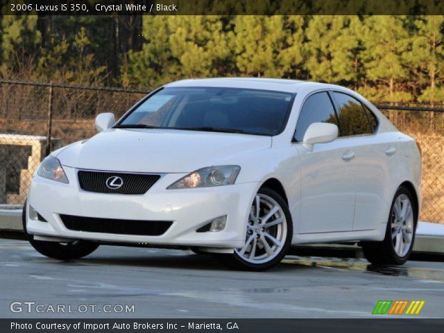 2006 Lexus IS 350 in Crystal White