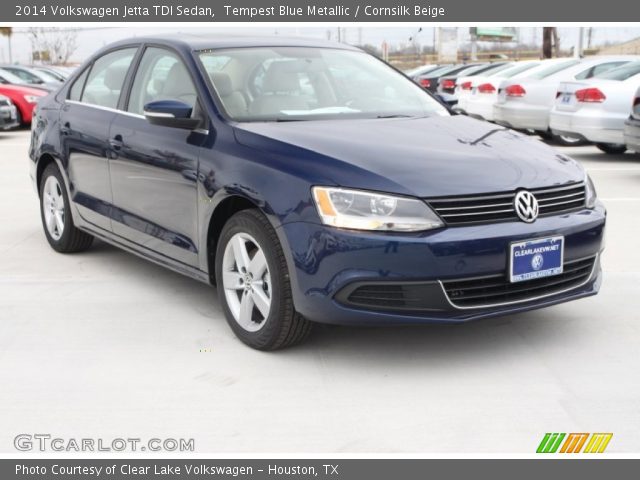 2014 Volkswagen Jetta TDI Sedan in Tempest Blue Metallic