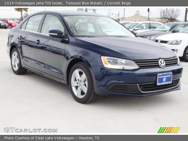 2014 Volkswagen Jetta TDI Sedan in Tempest Blue Metallic