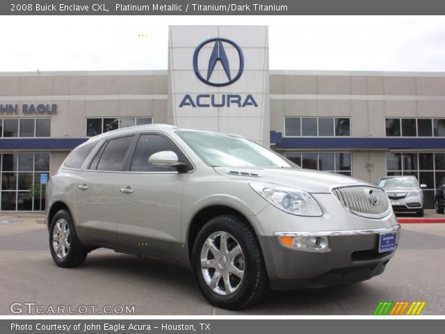 2008 Buick Enclave CXL in Platinum Metallic