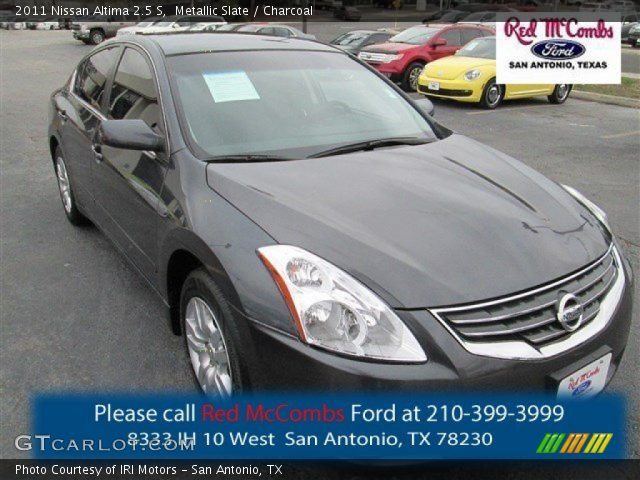 2011 Nissan Altima 2.5 S in Metallic Slate