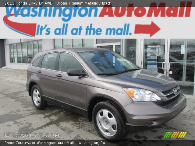 2011 Honda CR-V LX 4WD in Urban Titanium Metallic