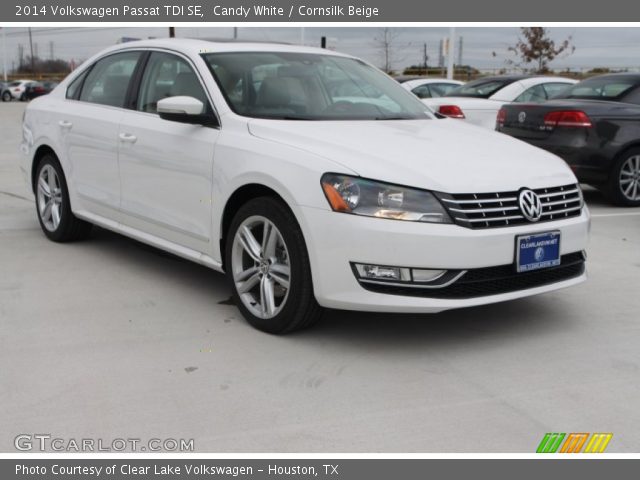 2014 Volkswagen Passat TDI SE in Candy White