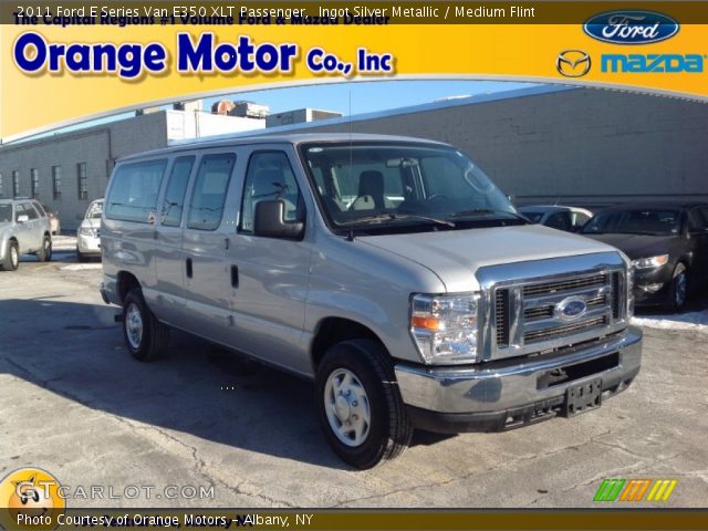 2011 Ford E Series Van E350 XLT Passenger in Ingot Silver Metallic