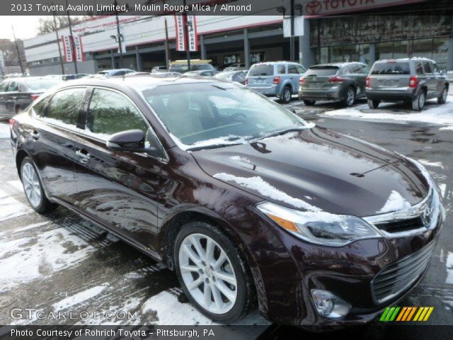 2013 Toyota Avalon Limited in Moulin Rouge Mica