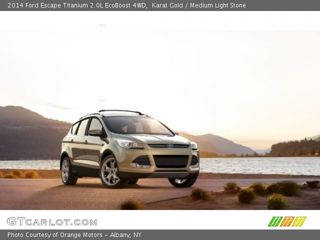 2014 Ford Escape Titanium 2.0L EcoBoost 4WD in Karat Gold
