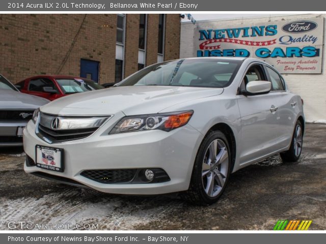 2014 Acura ILX 2.0L Technology in Bellanova White Pearl