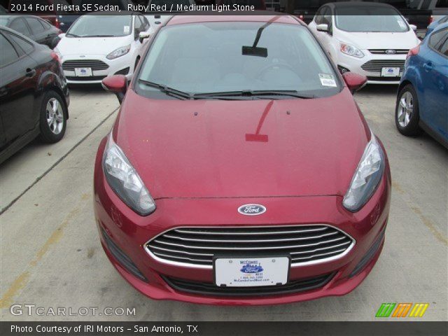 2014 Ford Fiesta SE Sedan in Ruby Red
